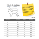 Jaqueta Peitoral Impermeável Confortável Revestida com Argola para Guia