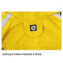 Roupinha Capa de Chuva Pet Impermeável a Prova De Água Refletiva
