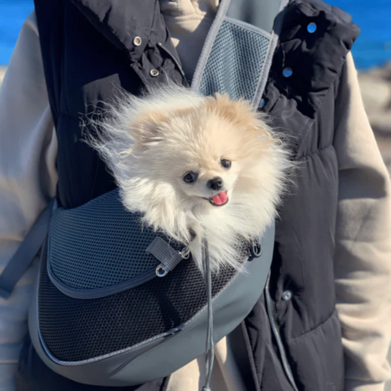 Mochila Bag de Ombro Pet para Transporte de Cães e Gatos