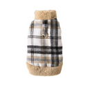 Jaqueta de Frio Pet com Gola e Argola para Guia