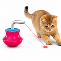 Laser Interativo Automático para Gatos GiroPlay Brinquedo Inteligente com Rotação 360°
