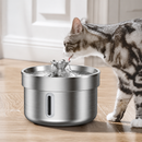 Fonte Automática Inteligente em Aço Inox 2L para Gatos e Cães