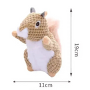 Brinquedo Pelúcia Pet Resistente Esquilo Coala para Cachorros