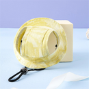 Boné Pet Chapéu com Cordinha e Abertura para Orelhas de Cachorros