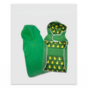 Capa de Chuva Para Cachorro Reversível 2 Lados