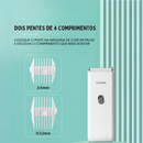 Maquina de Tosa Pet Aparador Higiênico Recarregável com 4 Ajustes
