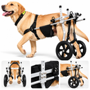 Cadeira de Rodas Ajustável para Cães – Suporte e Mobilidade para Patas Traseiras