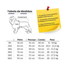 Jaqueta Impermeável Colar Alto para Cachorros