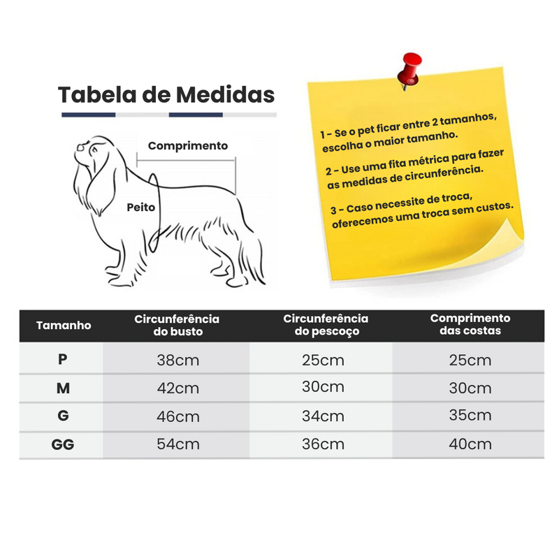 Capa de Chuva Pet com Capuz e Botões