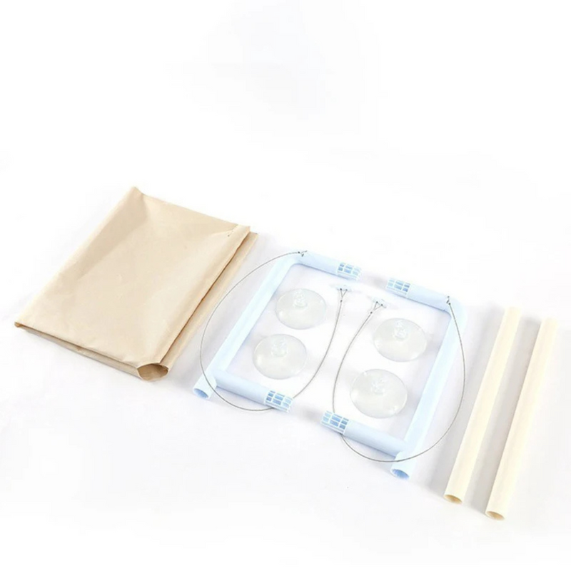 Cama Suspensa para Gatos Rede Montada em Janela com Ventosa Super Resistente