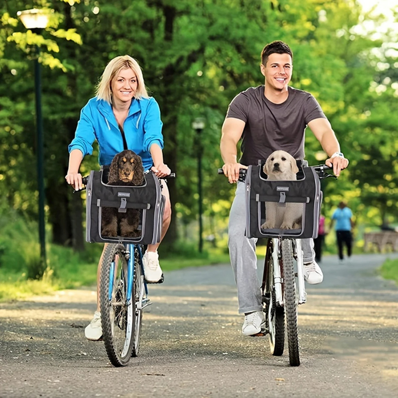Cesto Cadeirinha Pet para Bike Cestinha para Pet Bicicleta