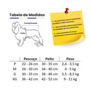 Coleira Peitoral Ajustável em 4 Pontos com Guia para Cachorros