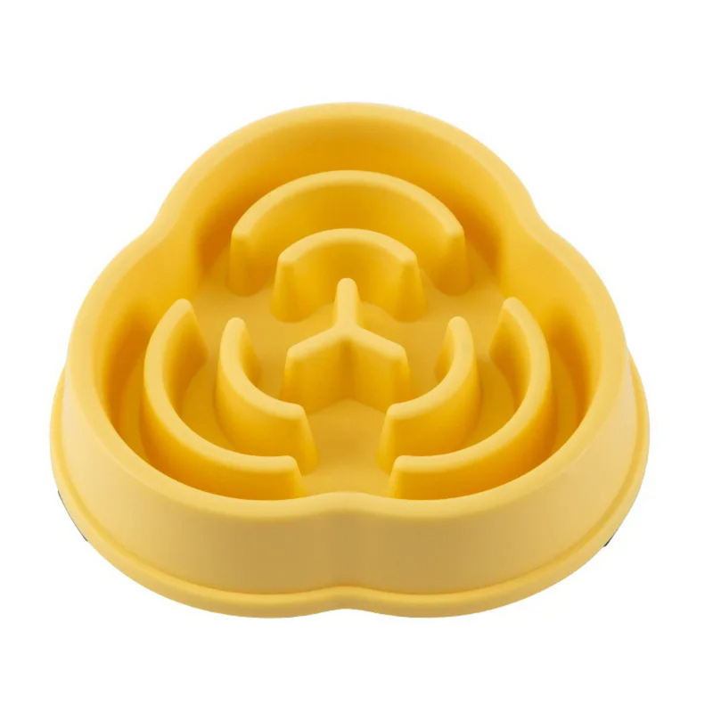 Comedouro Lento para Cães e Gatos Anti Engasgo