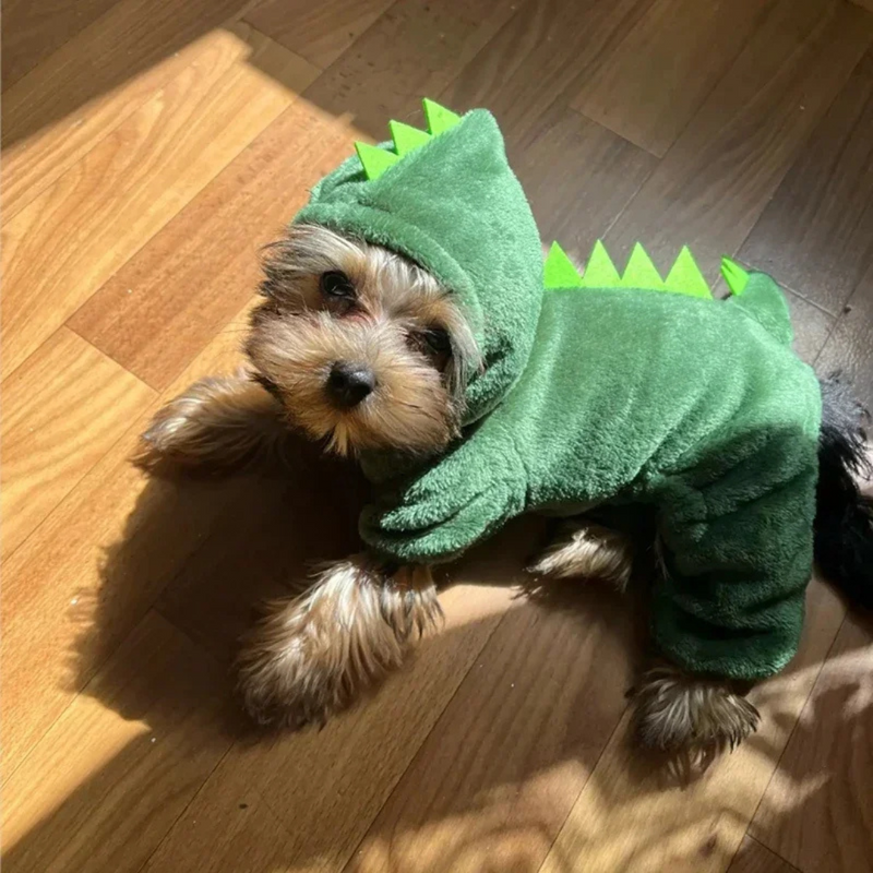 Fantasia Pet Quentinha Dinossauro Tigre Zebra