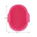 Escova de Banho de Silicone para Pets