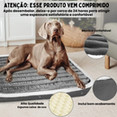 Colchão Cama Pet Lavável Impermeável com Espuma de Alta Densidade