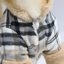 Jaqueta de Frio Pet com Gola e Argola para Guia