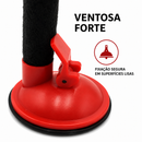 Brinquedo Interativo Saco de Pancadas para Gatos com Ventosa e Luvas de Boxe