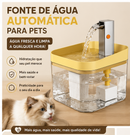Fonte de Água Automática para Gatos e Cães 1,5L | Bebedouro Silencioso com Filtro USB