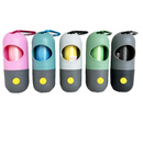 Suporte Porta Sacos Cata Caca com Lanterna LED