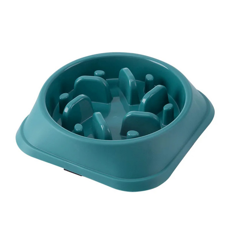 Comedouro Lento para Cães e Gatos Anti Engasgo
