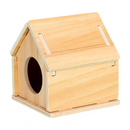 Casa de Hamster Esconderijo de Madeira para Roedores