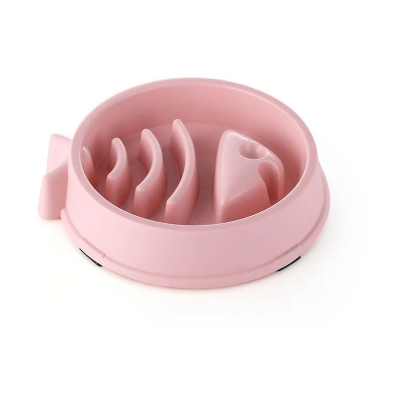 Comedouro Lento para Cães e Gatos Anti Engasgo