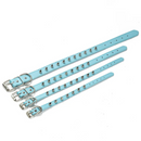 Coleira Colar Pet Couro com Spikes Cravejado para Cachorros