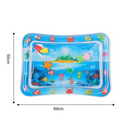 Piscina Tapete Inflável de Água Sensorial Resistente para Cães e Gatos