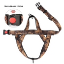 Coleira Peitoral Confort para Cachorros com 2 Argolas para Guia