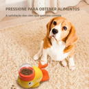 Brinquedo Pato Dispenser de Ração para Cães e Gatos