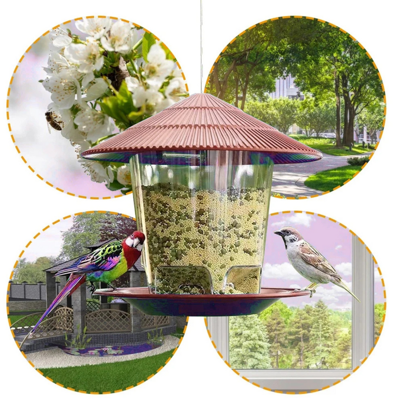 Comedouro de Passarinho Beija Flor para Jardim