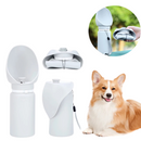 Garrafa Bebedouro Pet Portátil de Silicone Dobrável para Viagens e Passeios