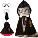 Fantasia Halloween Pet Capa Harry Potter para Cachorros e Gatos