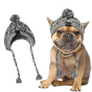Gorro Chapéu Agasalho de Inverno Pet Capuz para Cachorros