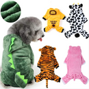 Fantasia Pet Quentinha Dinossauro Tigre Zebra