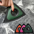 Removedor de Pelos Triangular Ergonômico Escova Tira Pelos Roupas Cobertas Sofá