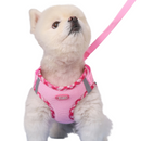 Coleira Peitoral Supet com Guia para Cachorros