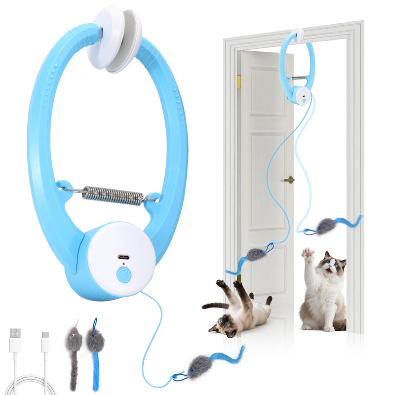 Brinquedo Interativo Inteligente para Gatos com Varinha Automática USB | CatFly Motion™