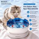Fonte de Água Magnética com Peixinhos Sem Fio para Gatos AquaMag Ultra Silenciosa, Sem Filtro e Bateria de Até 100 Dias
