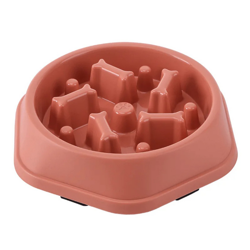 Comedouro Lento para Cães e Gatos Anti Engasgo
