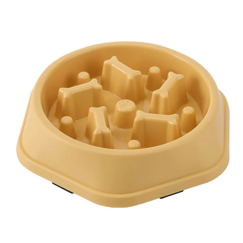 Comedouro Lento para Cães e Gatos Anti Engasgo
