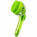Escova de Banho Pet com Reservatório para Shampoo – Escova Massageadora 2 em 1 para Cães e Gatos