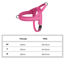 Coleira Peitoral Confort para Cachorros com 2 Argolas para Guia