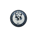 Patch Tag Bordado para Coleiras Peitorais Pet Cachorro Militar K9