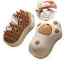 Escova Pet a Vapor Automática para Limpeza Profunda de Pele em Cães e Gatos