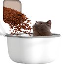 Pote de Ração em Formato de Pata Recipiente Armazenamento