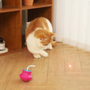 Laser Interativo Automático para Gatos GiroPlay Brinquedo Inteligente com Rotação 360°