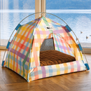 Tenda Pet Dobrável Premium – Refúgio Aconchegante para Cães e Gatos