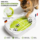 Campo de Futebol Interativo para Gatos com Sensor de Movimento